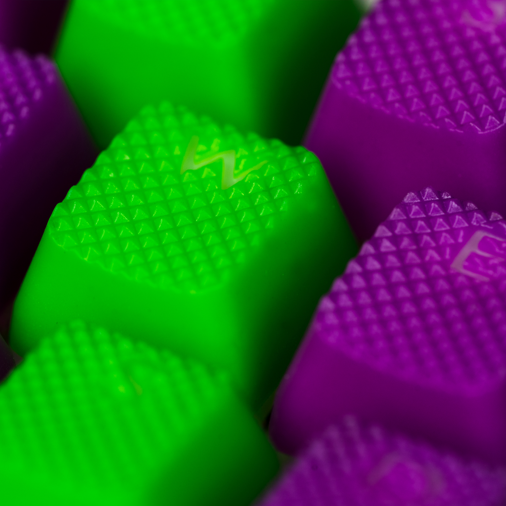Matrix Keyboards Green& Purple Joker Rubber Gaming Keycaps
