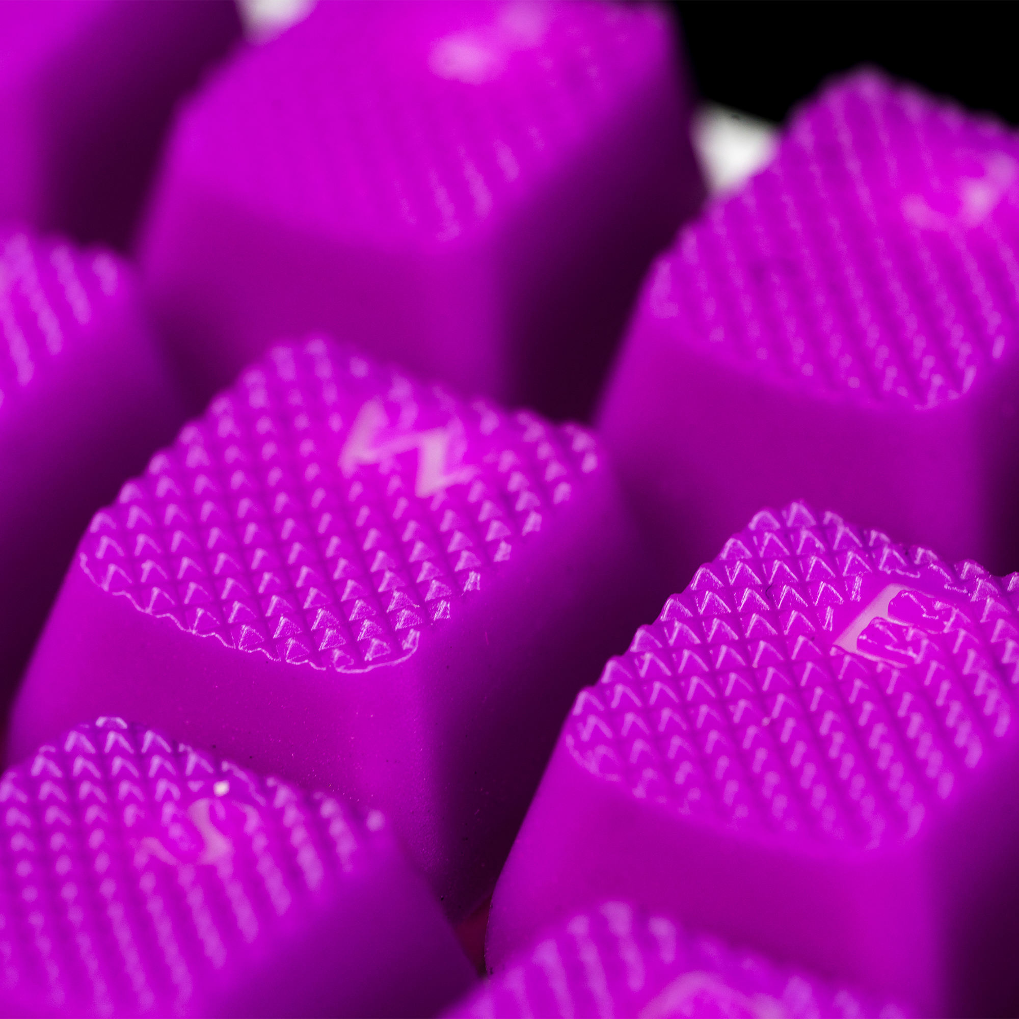 Matrix Keyboards Purple Rubber Gaming Keycaps
