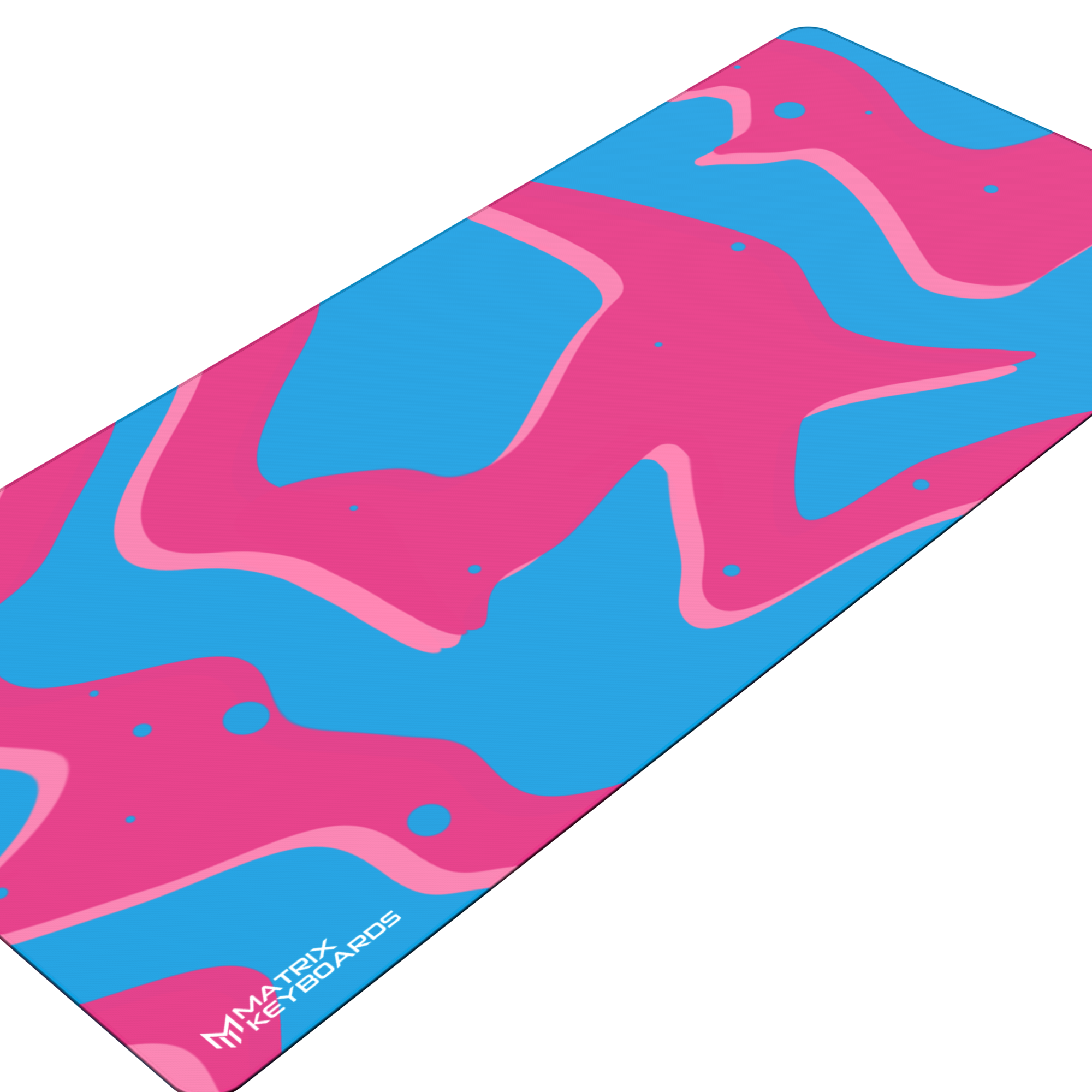 Matrix Keyboards XXL Xtra Large Cotton Candy Blue & Pink Gaming Esports Mousepad