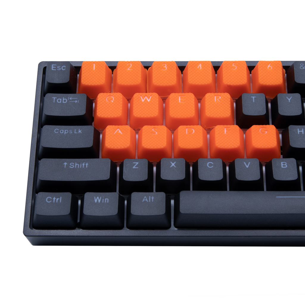 Matrix Orange Rubber Gaming Keycaps