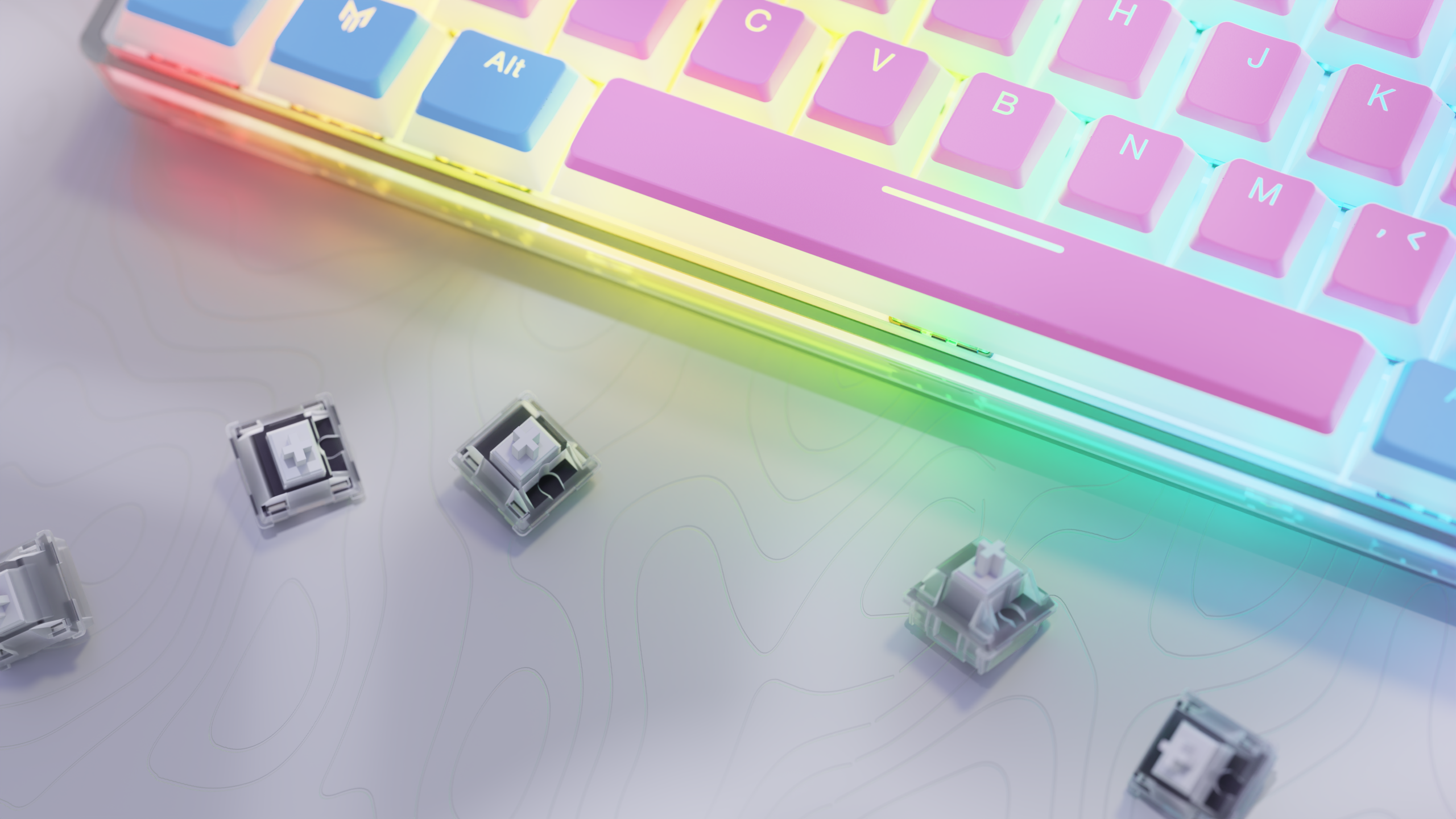 Pudding Keycaps