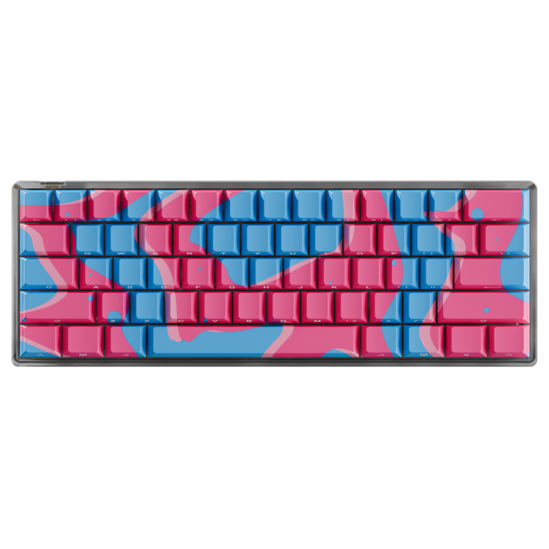 Ducky Mini Mechanical Keyboard with Clix Matrix Mechanical Keyboard and good Keycaps