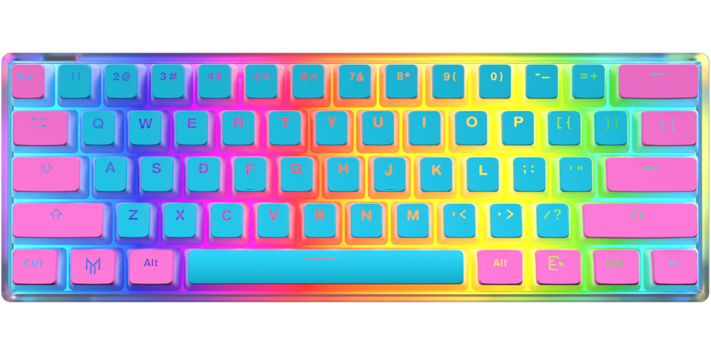 Clix Keyboard x Matrix Keyboards Pro Mechanical gaming esports 60% Keyboard