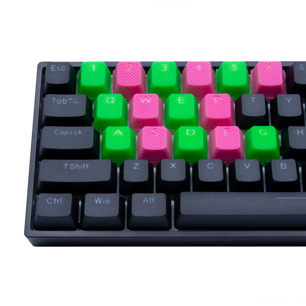 Matrix Keyboards Pink and Green Watermelon Rubber Gaming Keycaps