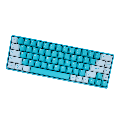 Matrix Keyboards Sky Blue Mechanical Pro Gaming 65% keyboard