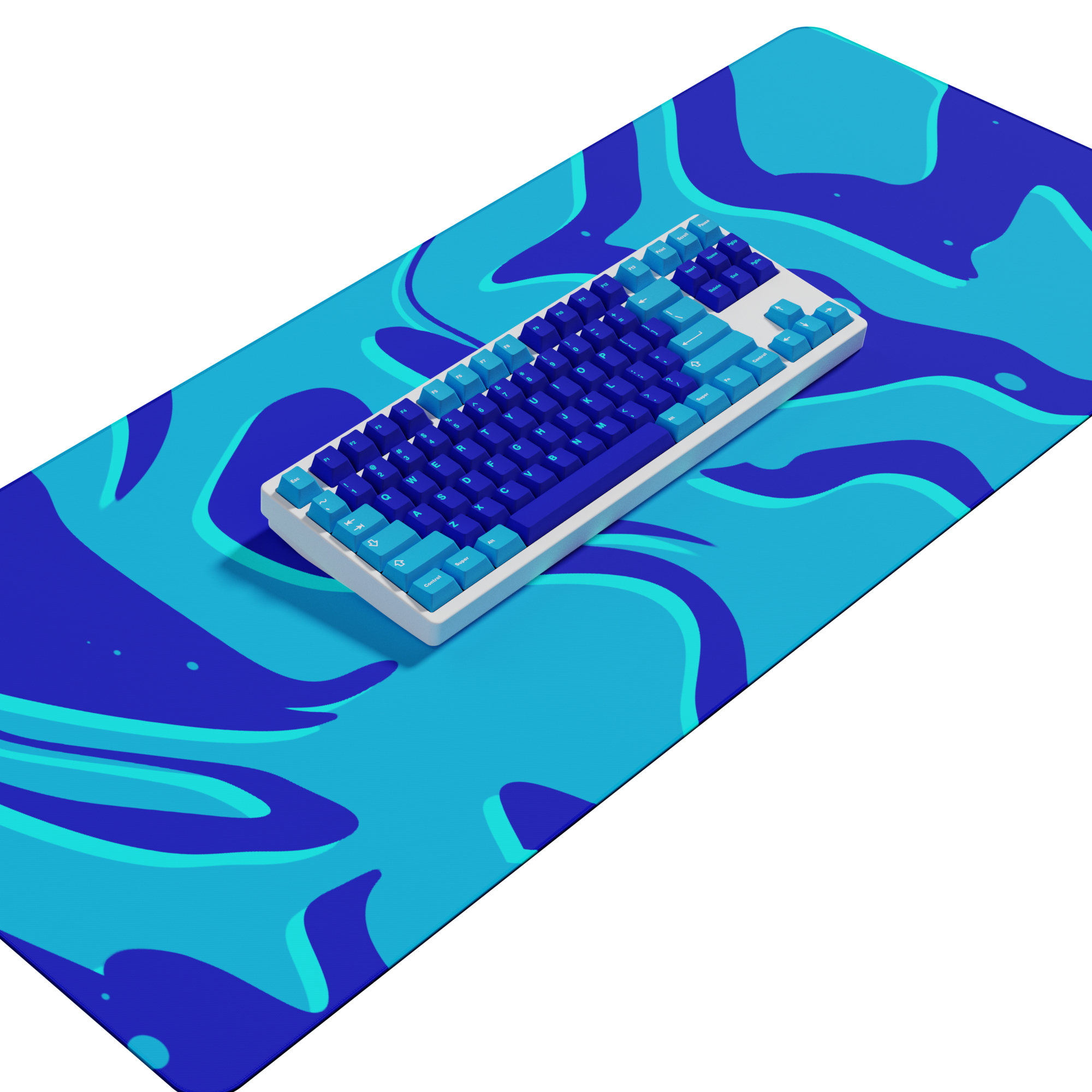 Matrix Keyboards XXL Xtra Large Blizzard Blue Gaming Esports Mousepad