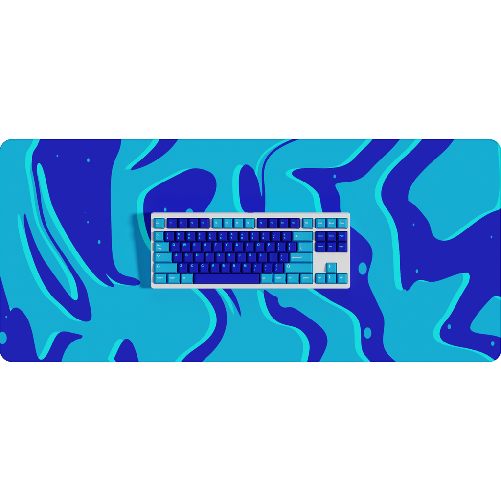 Matrix Keyboards XXL Xtra Large Blizzard Blue Gaming Esports Mousepad