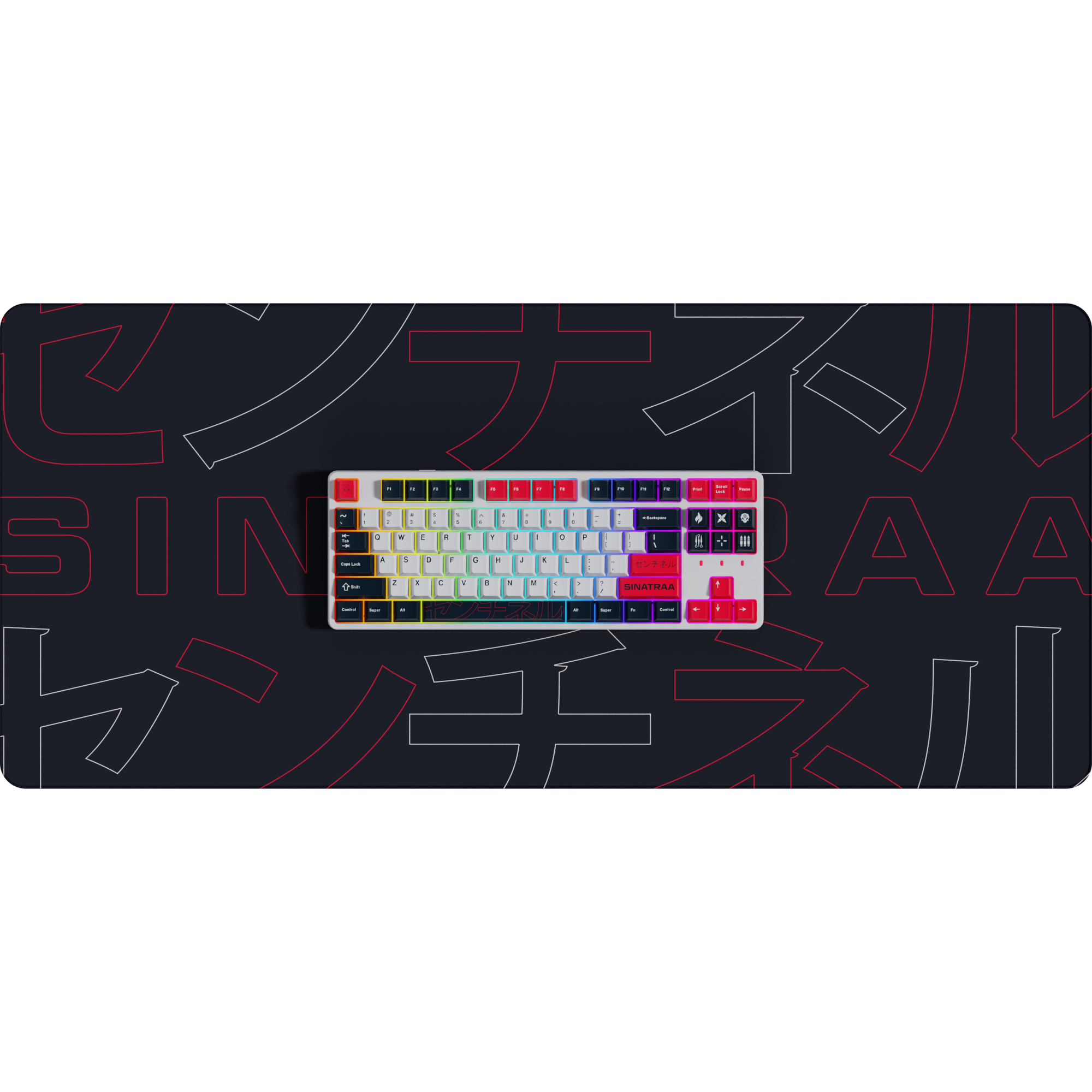 Sinatraa x Matrix Keyboards XXL Gaming Mousepad