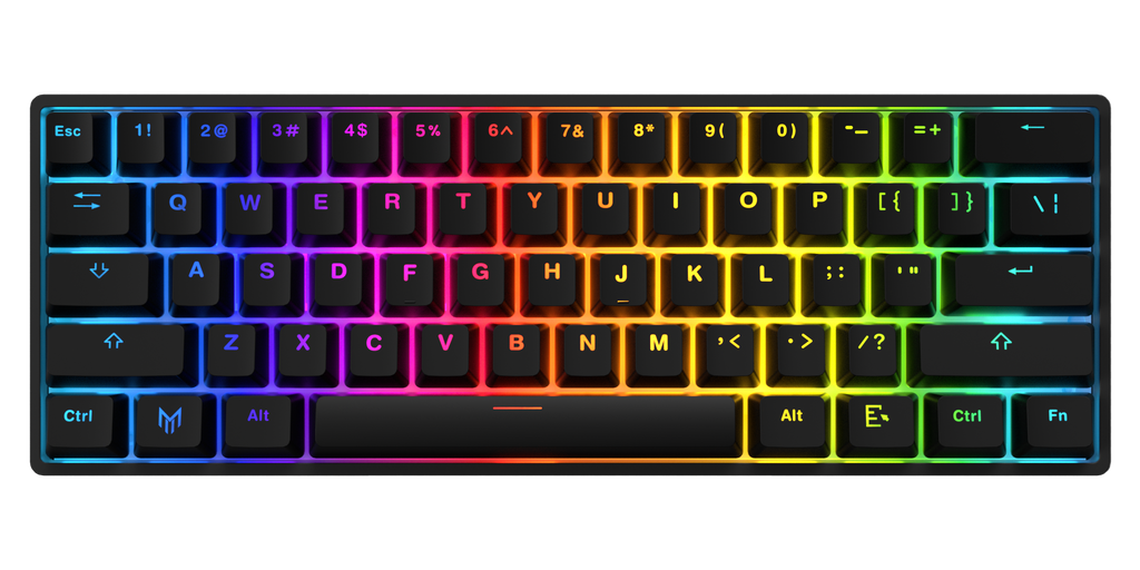 Matrix Keyboards Elite Series Black 60% Keyboard