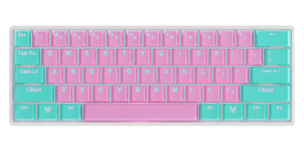 Miami Vice Pink Elite Series 60% Keyboard