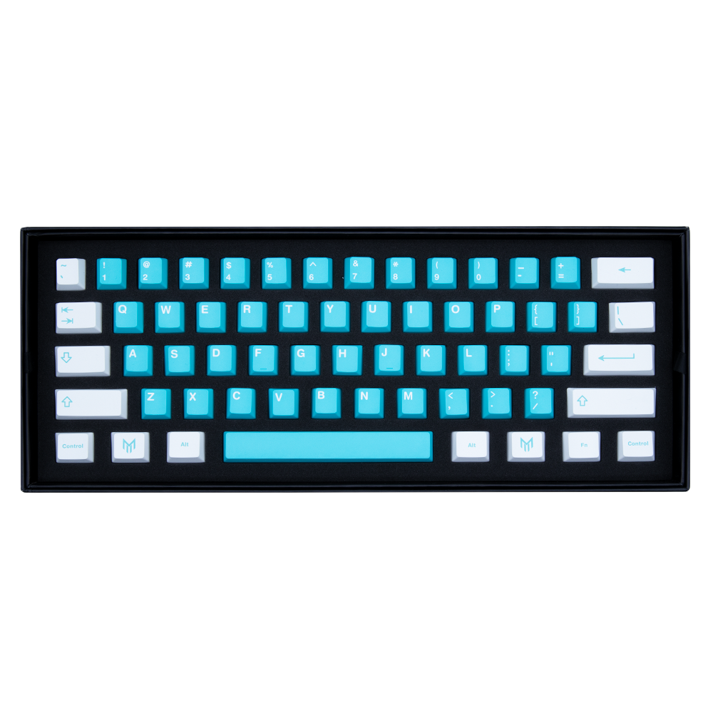 Matrix Miami Vice PBT Doubleshot Keycaps (Pastel Pink) – Matrix Keyboards