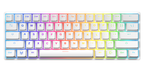 Elite Series 60% White Keyboard